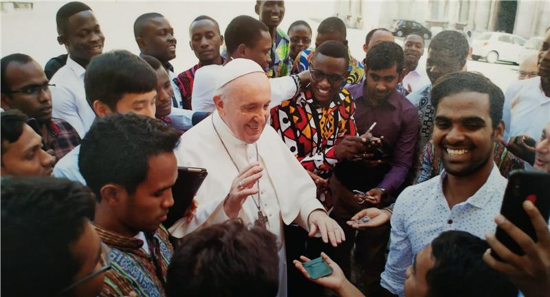 Collegio Urbano De Propaganda Fide - I NUOVI ALUNNI INCONTRANO IL SANTO PADRE