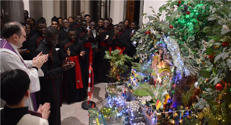 Collegio Urbano De Propaganda Fide - Un Presepe nella foresta dell’Africa centrale